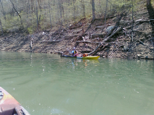 Viking Profish Reload Kayak on Norfork Lake in Missouri