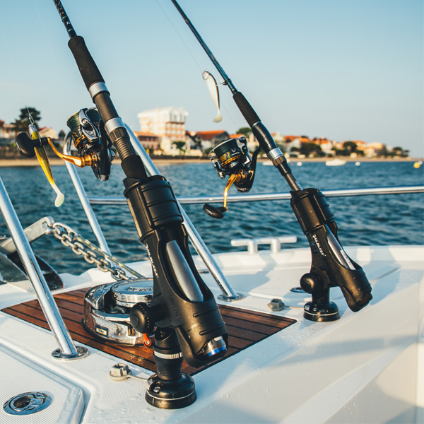 RailBlaza Rod Holders for Freshwater and Saltwater