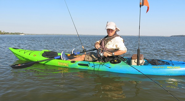 Greg Z. Fishing in His New Viking Reload Dorado Color