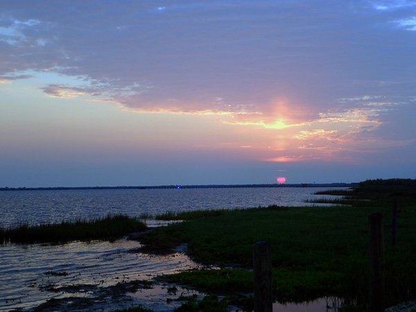 6 a.m. Kayak Launch Site at Rockport Texas