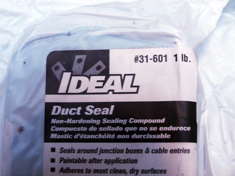 Duct Seal Putty