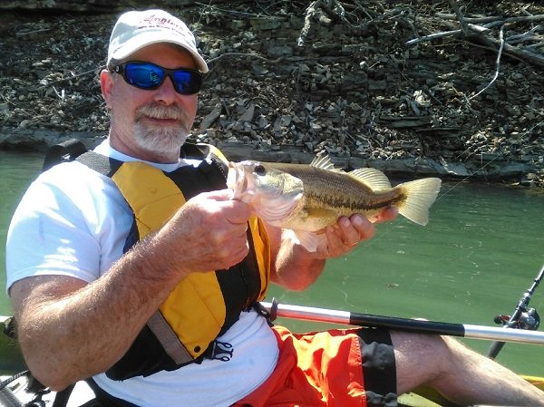 Norfork Lake Bass Near Mountain Home Arkansas